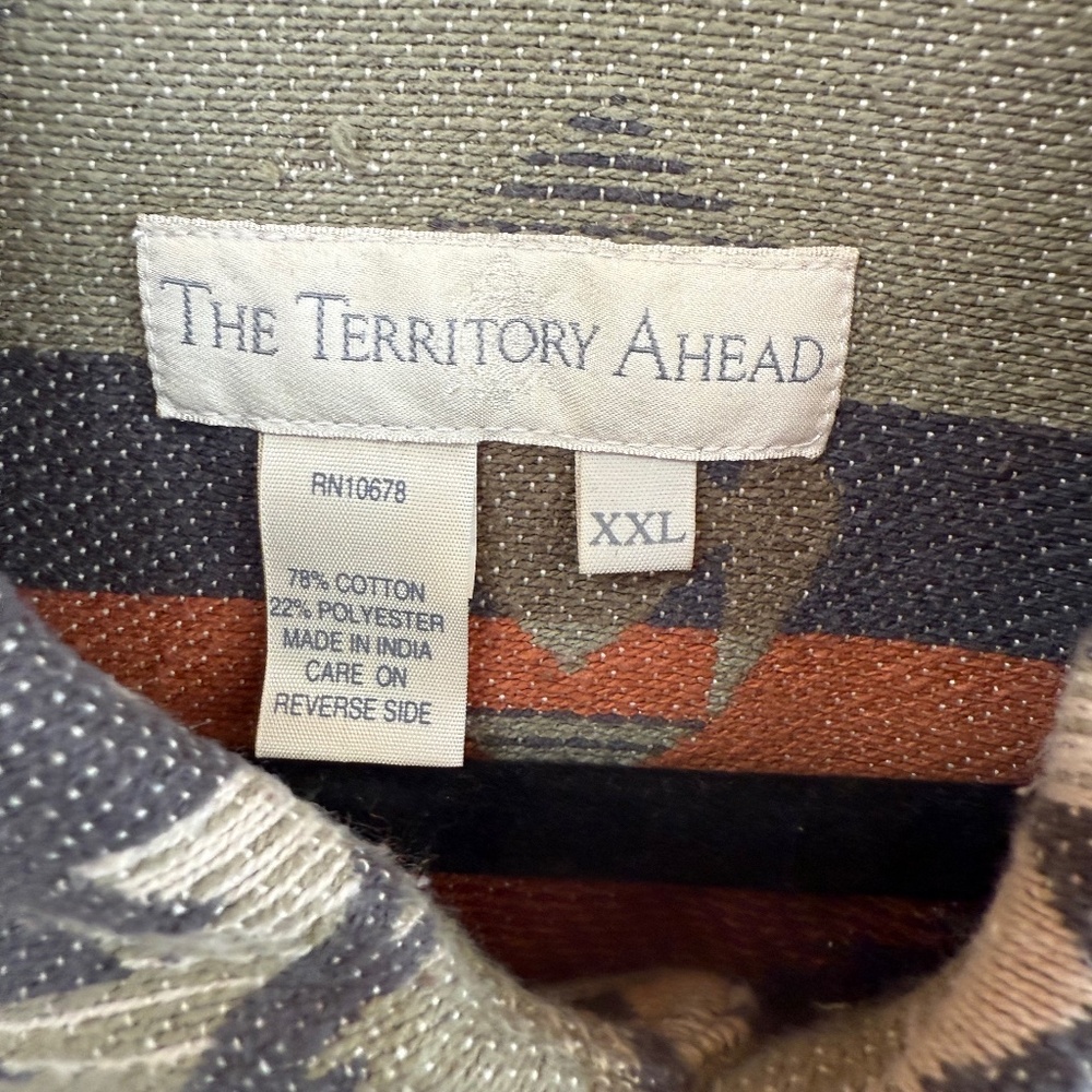 The Territory Ahead ...heavy woven shirt - XL - Picture 2 of 3